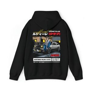AE86 TIRE RUN HOODIE